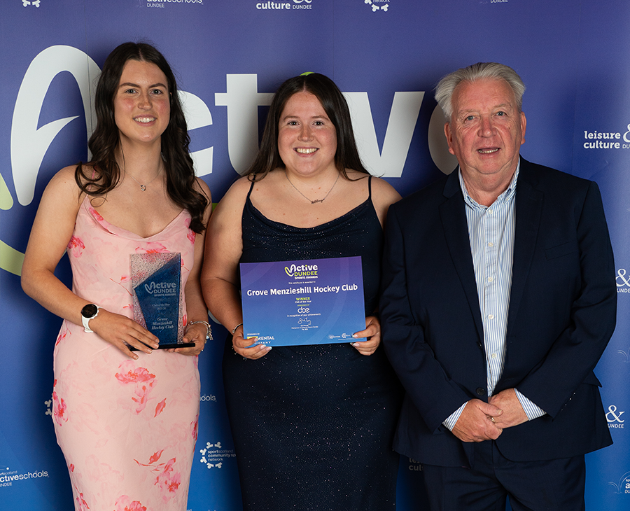 Club of the Year Grove Menzieshill Hockey Club 