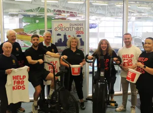 Pedalling for a Purpose: Active Dundee Partners with Help for Kids Cyclathon
