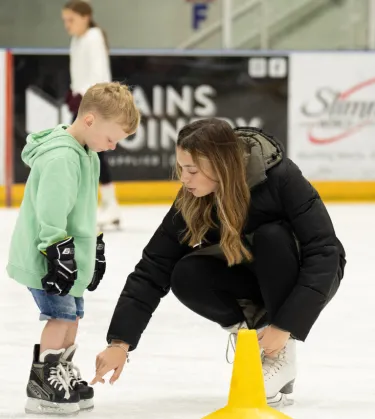 ice skating 