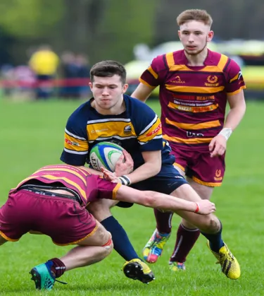 boys playing rugby