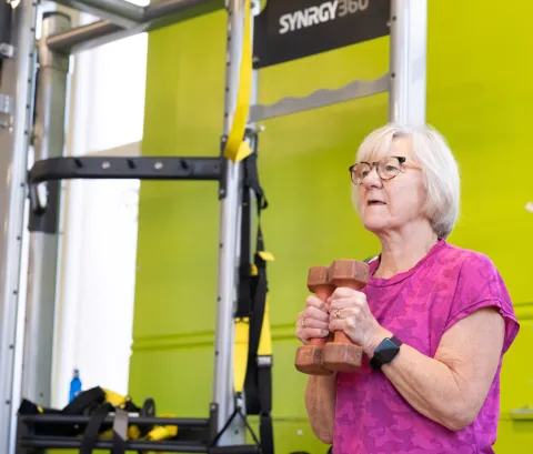 women in gym at lochee