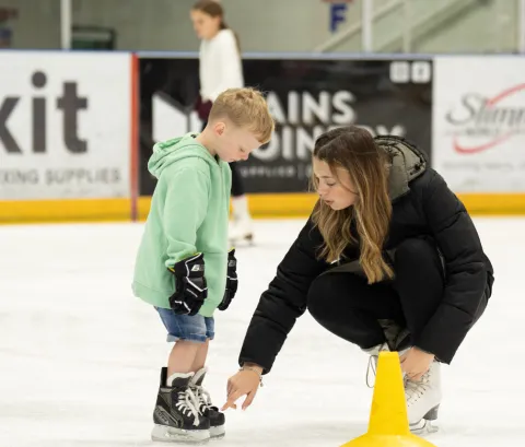 ice skating 