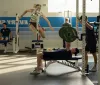 man bench pressing 